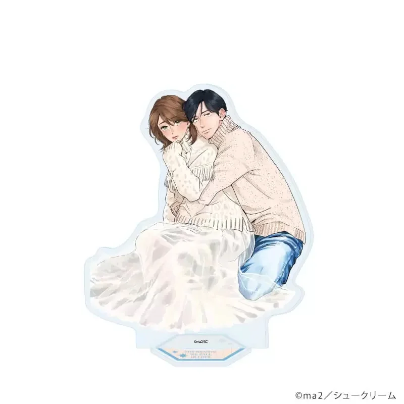 Anime The Reason We Fall in Love Aoi Tomoya Kurosawa Human-shaped Acrylic Stand Model Plate Keychains Desk Decor view 3