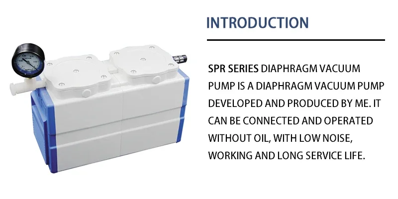 IKEME High Cost Performance Quality SPR Series Machine Mini Diaphragm Vacuum Pump Price Diaphragm Pump