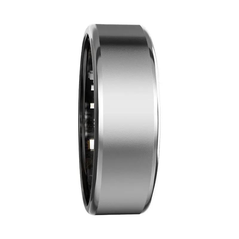 Smart Ring R100 Heart Rate Blood Oxygen Monitor Sleep Tracker Step Counter Fitness Health Reminder Jewelry for Men Women