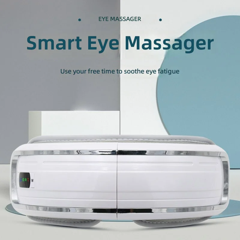 

Smart Eye Massager with Bluetooth Music, Air Pressure & Warm Heat Therapy, Rechargeable Eye Care Device, Eye Relaxation Tool