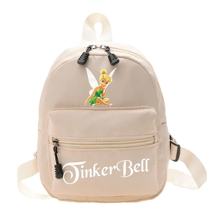 Kawaii Disney Tinker Bell Women\'s Backpacks New Nylon Causal Bag Back To School Female Travel Backpack Ladies Fashion Backpacks