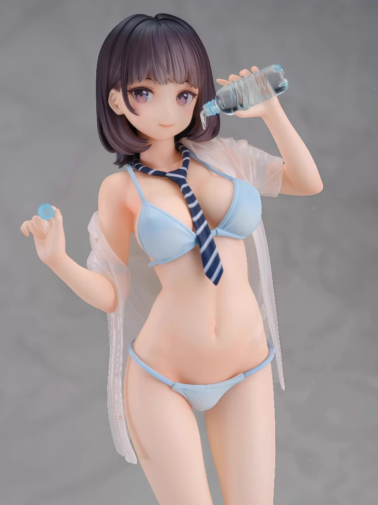 Figurine de dessin animé Gk, 22cm, camarade de classe qui ne me laisse pas, maillot de bain, Bikini, fille, décor de bureau, ornement de voiture, cadeau pour les Fans d'anime