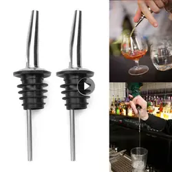 Stainless Steel Stopper For Bottle Wine Olive Oil Pourer Dispenser Spout Bottle Pourer Stopper For Bottle Bar Accessories