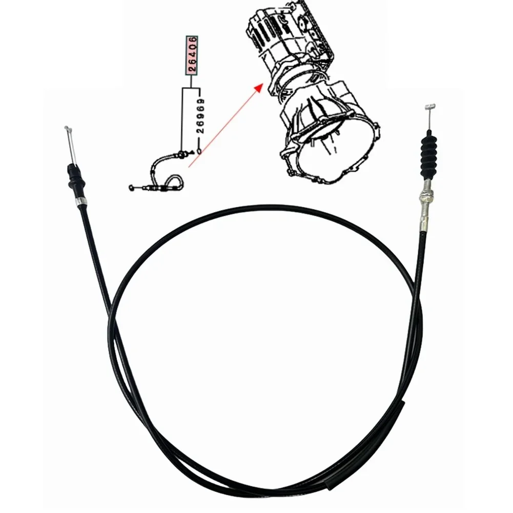 

1pcs Black Abs OEM Number MR967698 A/T Throttle Control Cable For Mitsubishi For Pajero IO 1998-2002 Car Accessories