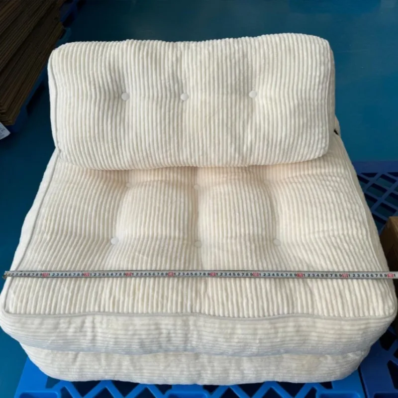 Compressed Lazy Sofa Lamb Wool Sponge Folding Pad Recliner Floor Sofa Living Room