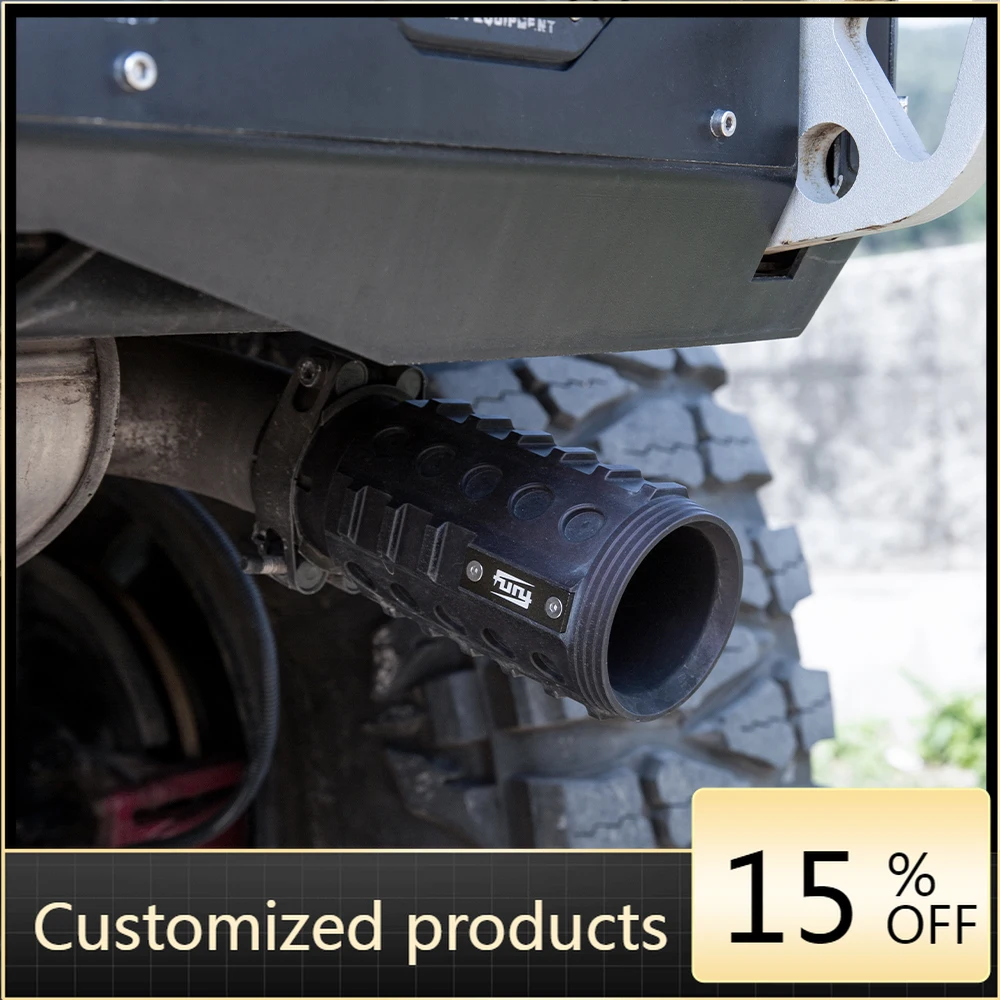 

Профессиональная настройкаFury JK 2007-2017 4x4 Offroad Аксессуары Алюминиевая выхлопная труба для Wrangler