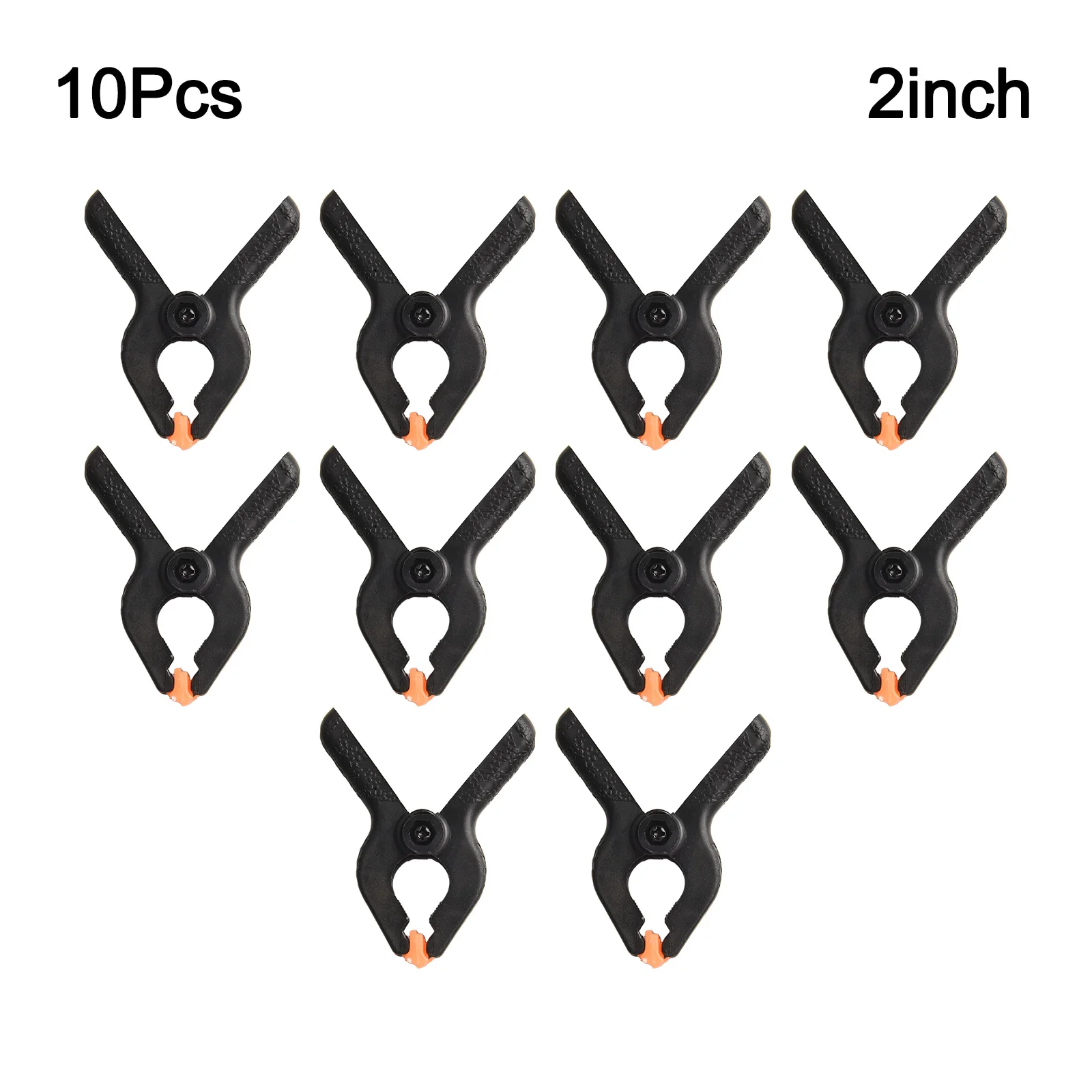 Cramps Jaw Opening Spring Clamps Accessory Multifunction Plastic Grip 10pcs/set Replacement Hot Practical Cramps