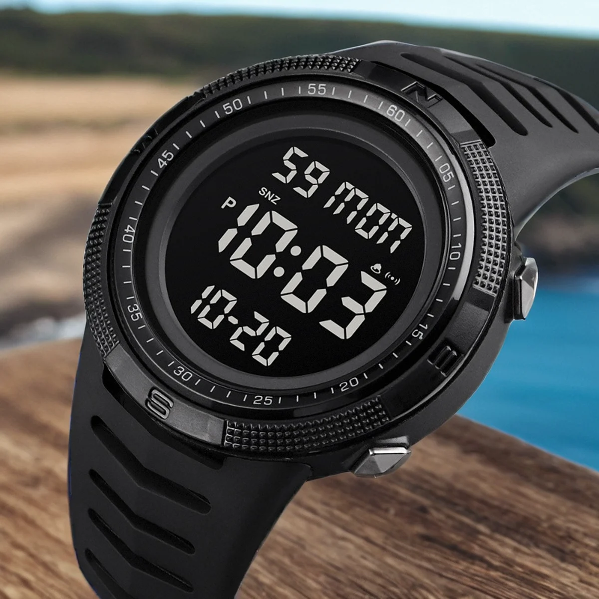 Men's Multifunction Digital Sports Wristwatch