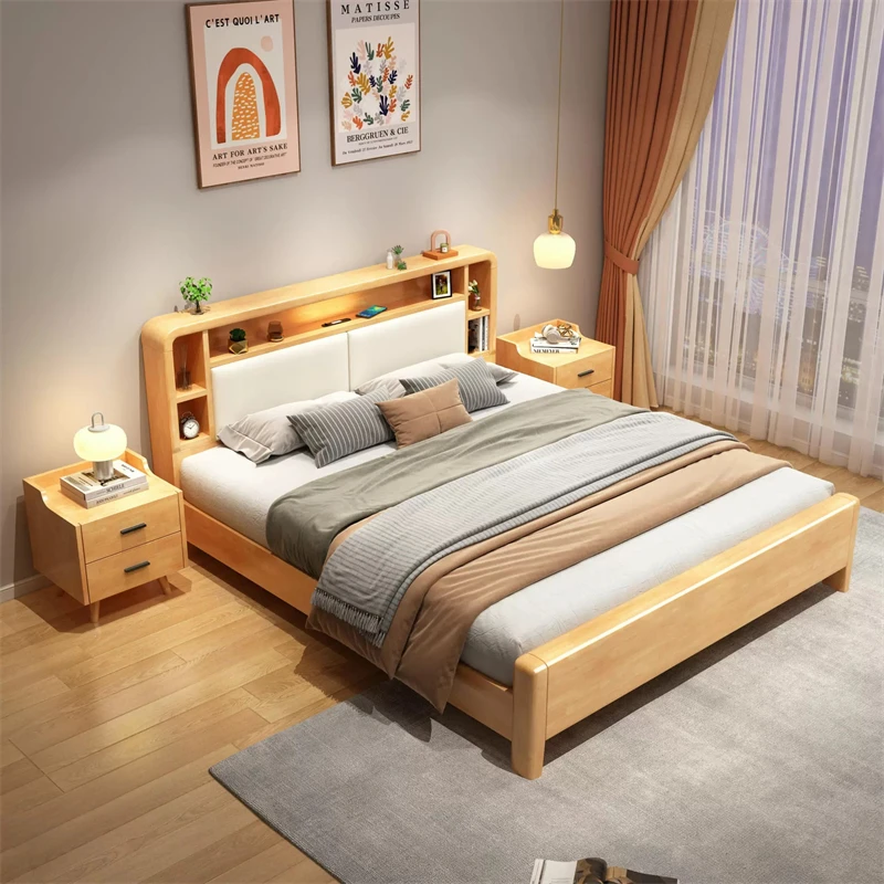 %!2025 Modern Cheap Price Australian King Size Solid Queen Modern House King Size Bed Frame Luxury Solid Wood Bed Board