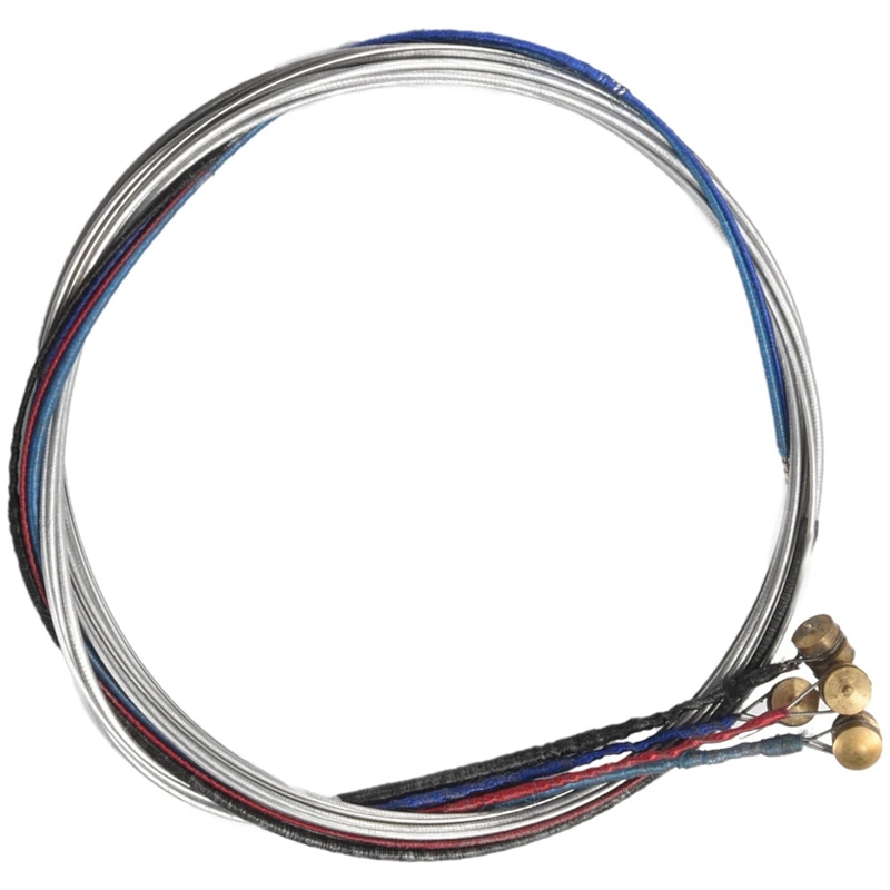 سلسلة الكمان V68 2 مجموعة سلاسل الكمان 16 قطعة E A D G لـ 1/8 1/4 1/2 3/4 4/4 الحجم المشترك