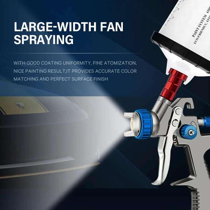 LVLP 2011 Spray Gun Precision Detailing, Smooth Results  Perfect for Pro & Home Use