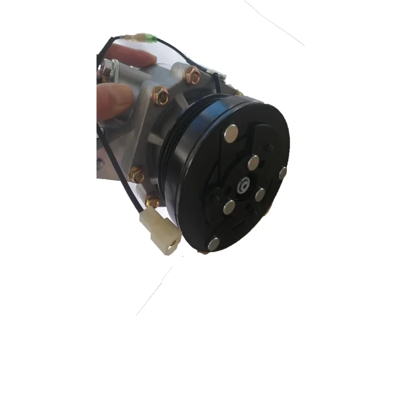 شيري QQ سيارة 12 فولت ضاغط مكيف الهواء الكهربائي التمرير ضاغط مكيف الهواء #2