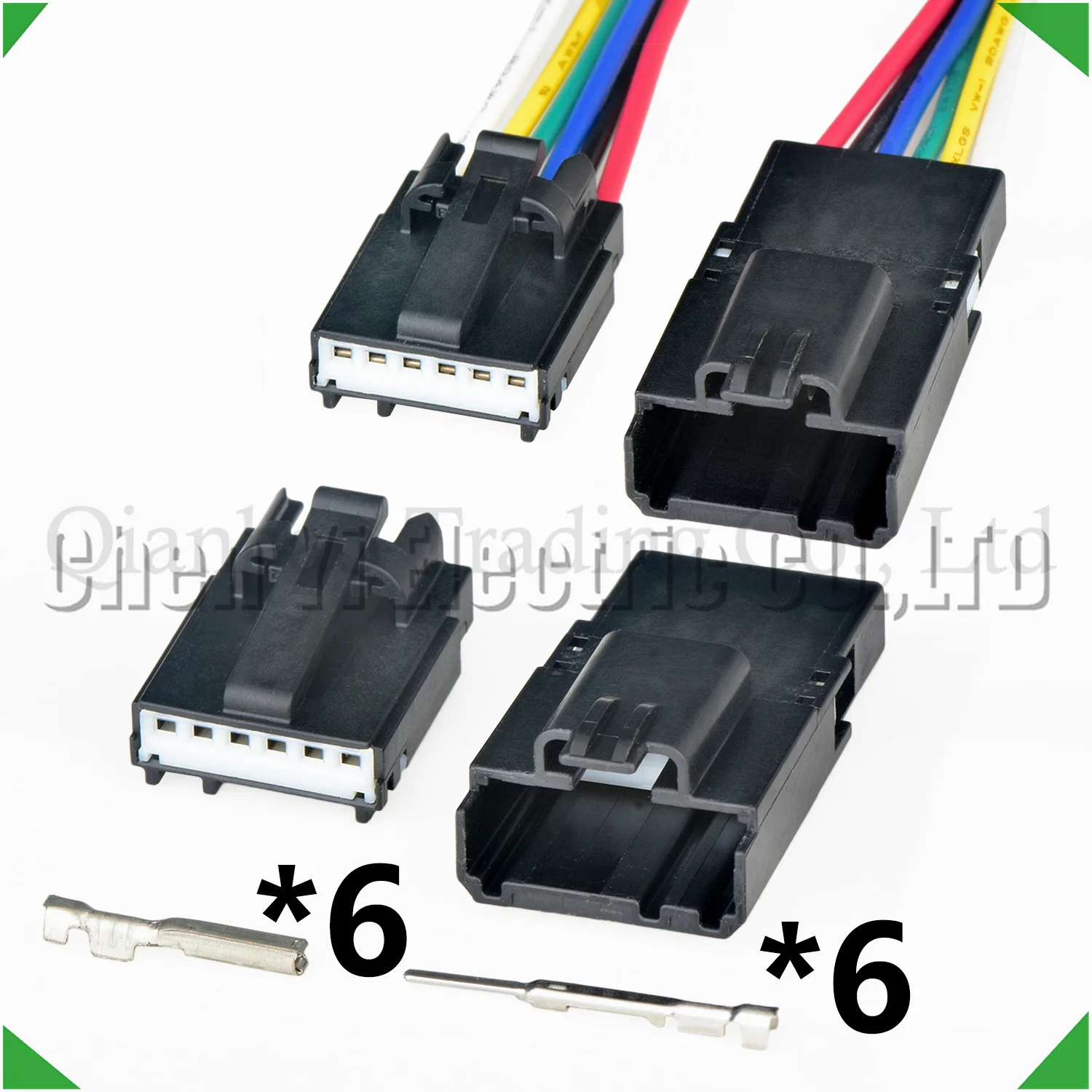 6 Pin Automotive Connector H1BT-14529-AA 31073-1010 31073-1040 For Car window up button switch plug harness plug