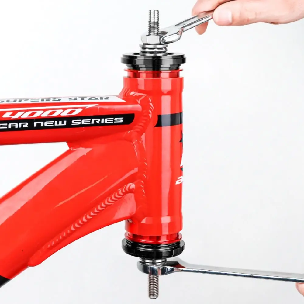 

Инструмент для запрессовки гарнитуры из алюминиевого сплава с ЧПУ 140 мм, пресс для велосипедных подшипников, набор анодиционных чаш, инструмент для велосипедной гарнитуры, ручной инструмент «сделай сам»