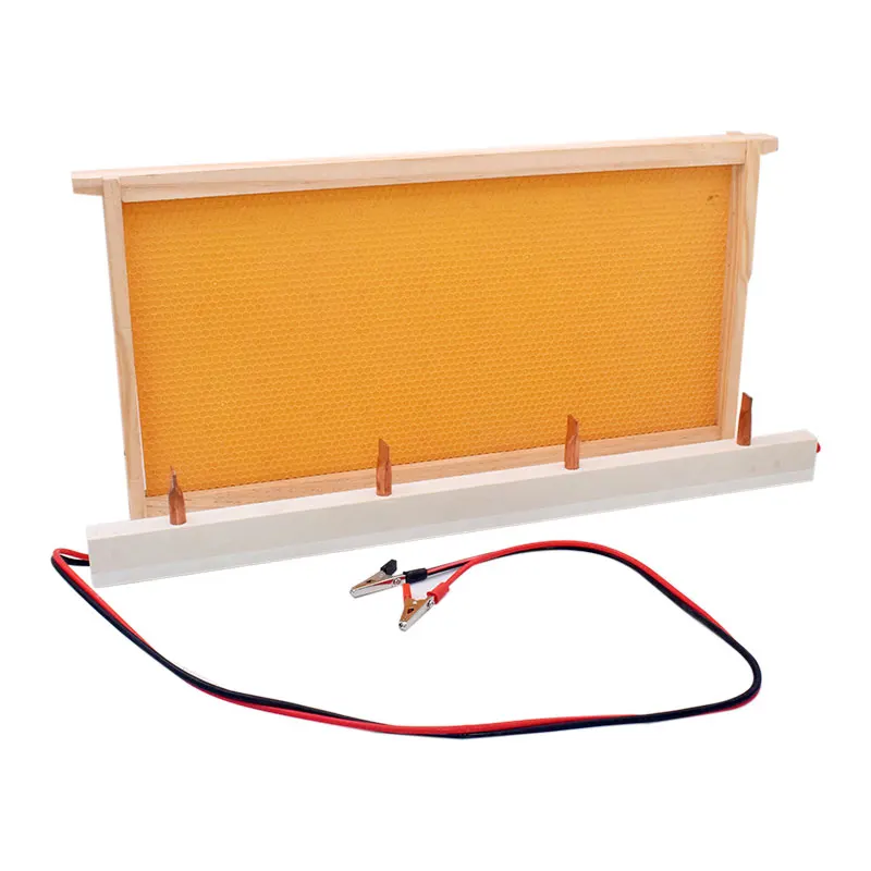 2026-Beekeeping Electric Heating Embedder Frame Wire Embedder Beeswax Foundation Installer 12V/24V Bee Hive Frame Installer Equi