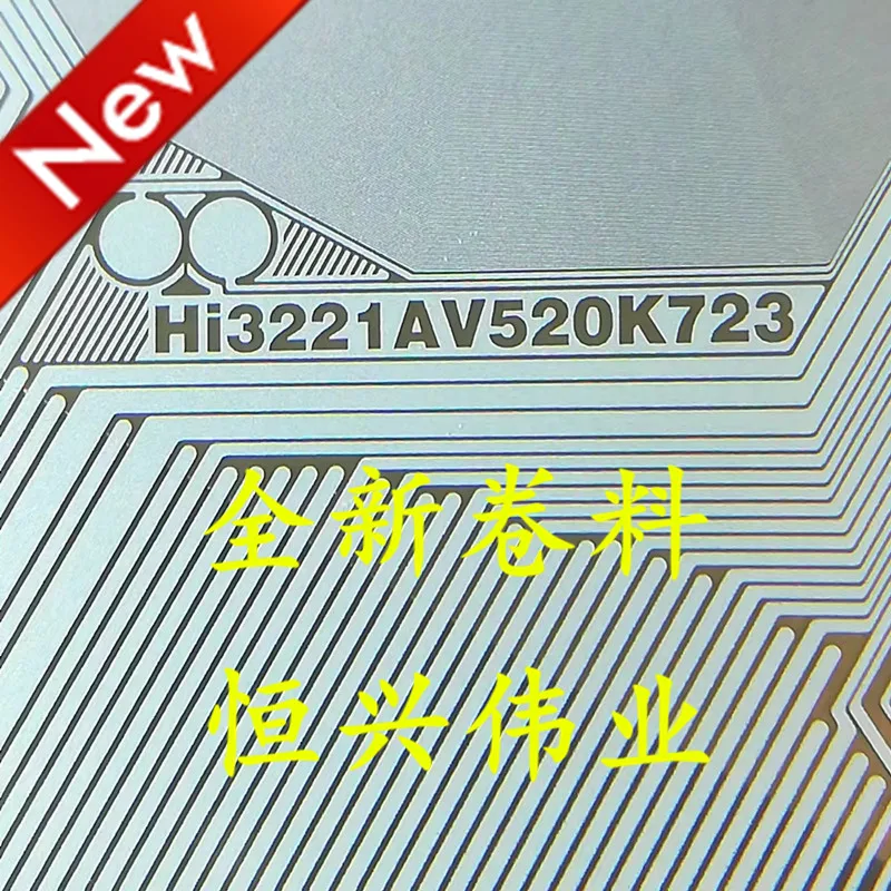 

HI3221AV520K723 TRS407PKG1-H Новый ЖК-драйвер IC COF/TAB Материал катушки