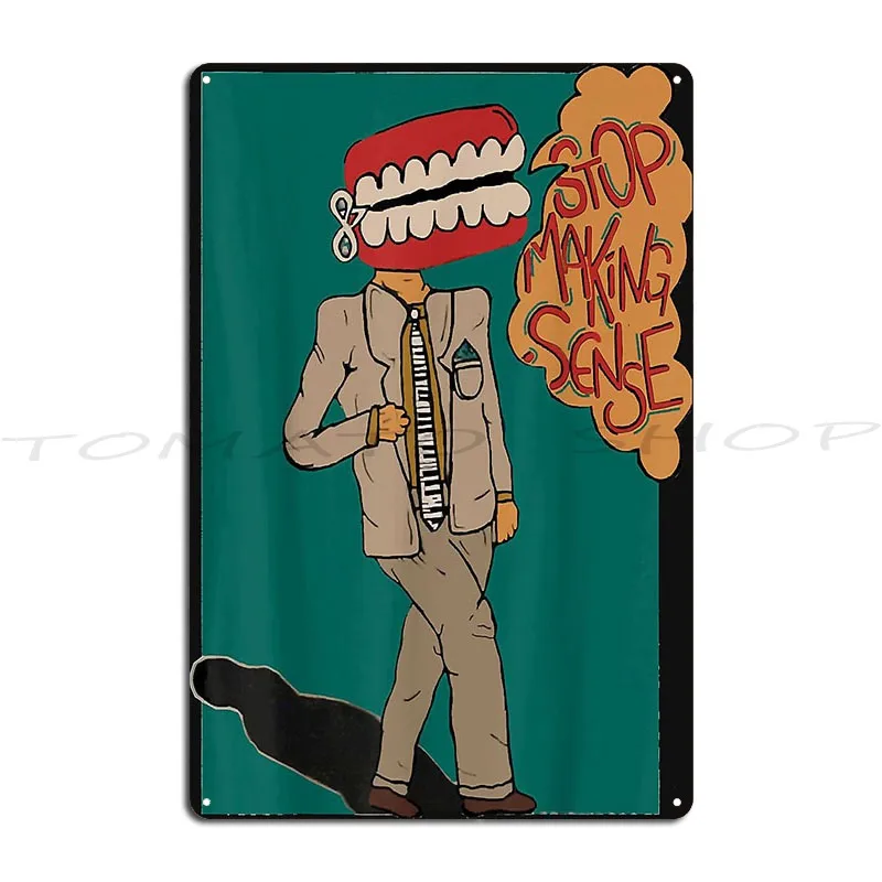 Talking Heads Stop Making Sense Metal Plaque Cinema Wall Decor Pub Cinema Print Tin Sign Poster