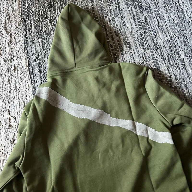 Gothic punk hip-hop rock Oversized style hooded sweatshirt autumn and winter vintage popular loose and versatile sweatshirt emo