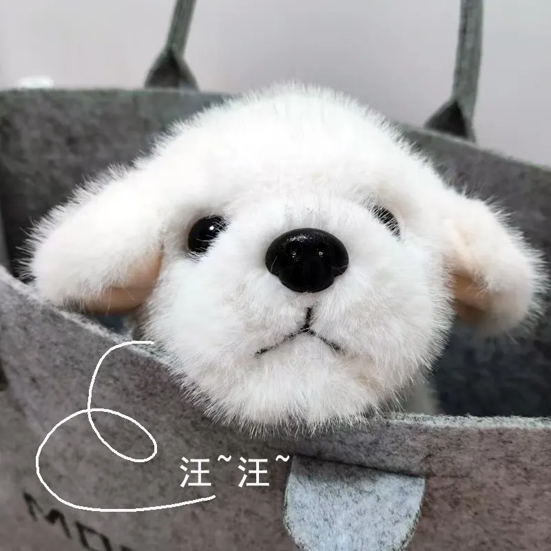 L40/60cm Cute Realistic Looking Labrador Retriever Plush Toy Stress Relief Doll Birthday Gift
