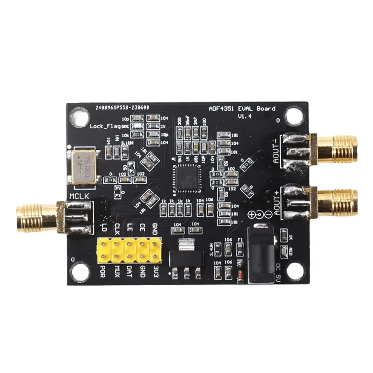 SCLS 35M-4.4GHz PLL Signal Source Development Board ADF4351 Signal Generator Module SMA Phase-Locked Loop Board Module