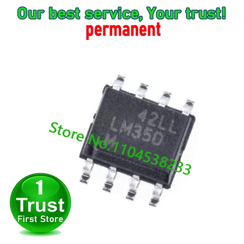 LM35DM DMX LM35D LM35 LM34DMX 10PCS/LOT   LM34DM LM34 SOP8  Trust First   in stock