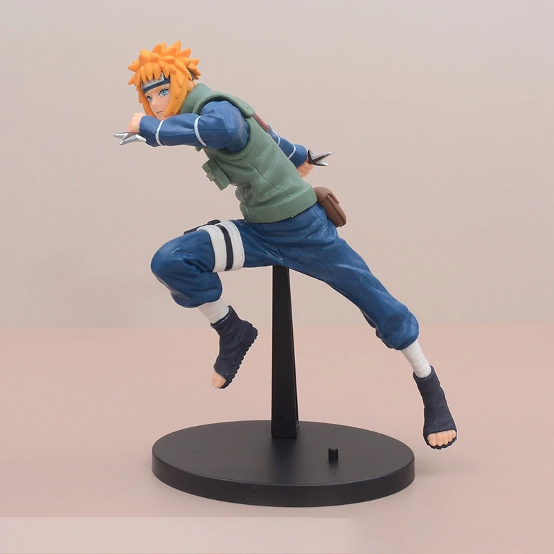 Bandai-figura de acción japonesa de Naruto, modelo de colección de PVC de 19cm, adornos, juguetes, regalos