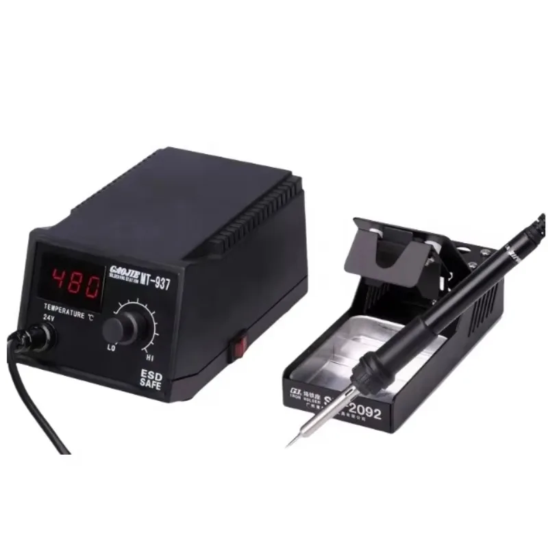 

24V75W бессвинцовый паяльник, сварочная подставка, промышленное обслуживание, паяльник с цифровым дисплеем, сварочный ручной инструмент