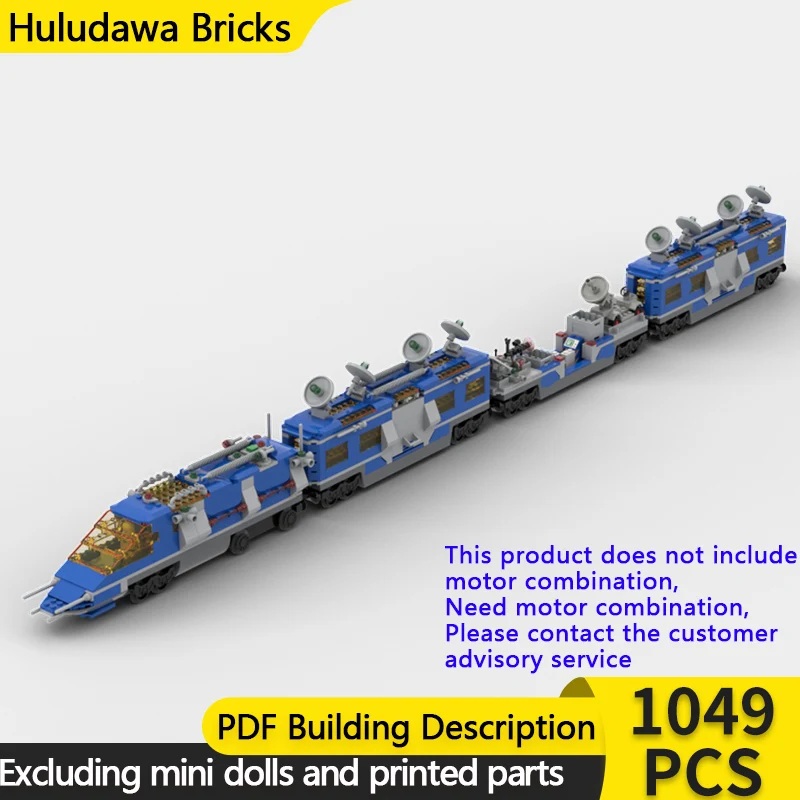 

City Car Model MOC Building Bricks Monorail Space Passenger Train Modular Technology Gifts Holiday Assemble Children Toys Suit