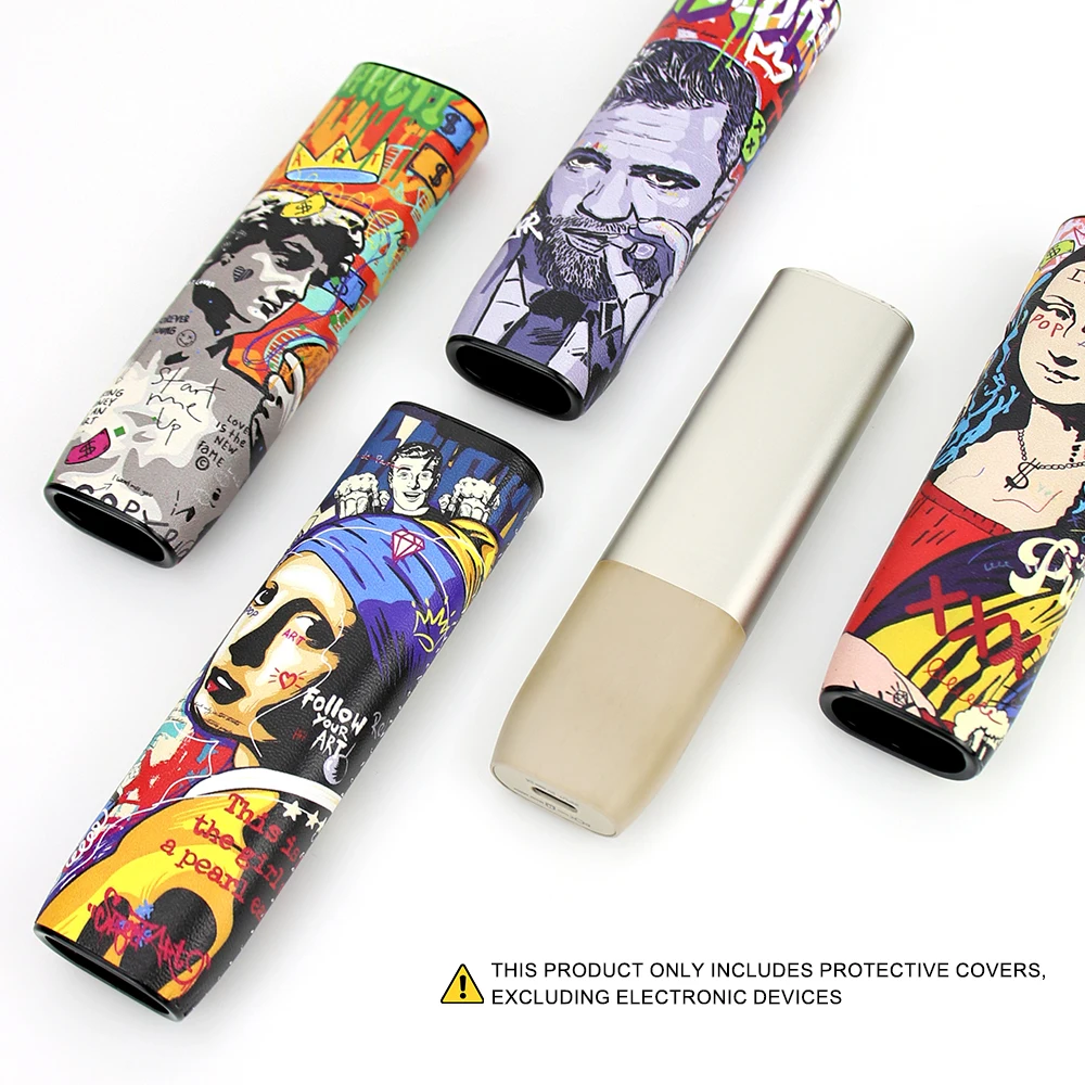 La funda protectora de cuero PU es adecuada para ILUMA ONE y es un accesorio protector de estilo artístico para cigarrillos electrónicos.