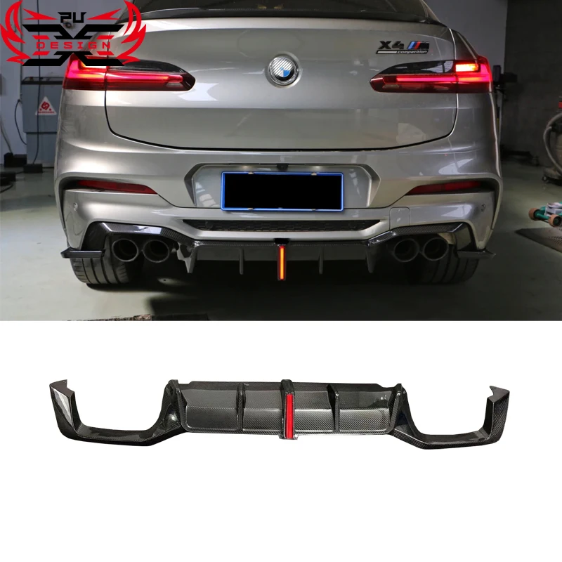 

Hot Sales Carbon Fiber KB Style Rear Bumper Rear Diffuser Body Kit Car Accessories for BMW X3M F97 X4M F98 2019-2021