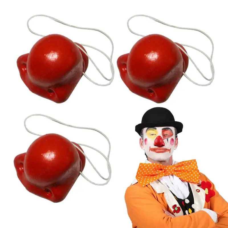 Clown Neus Spons Ballen Party Cosplay Rekwisieten Rode Bal Schuim Circus Clown Neus Comic Party Clown Rode Neus Make-Up Halloween Jurk