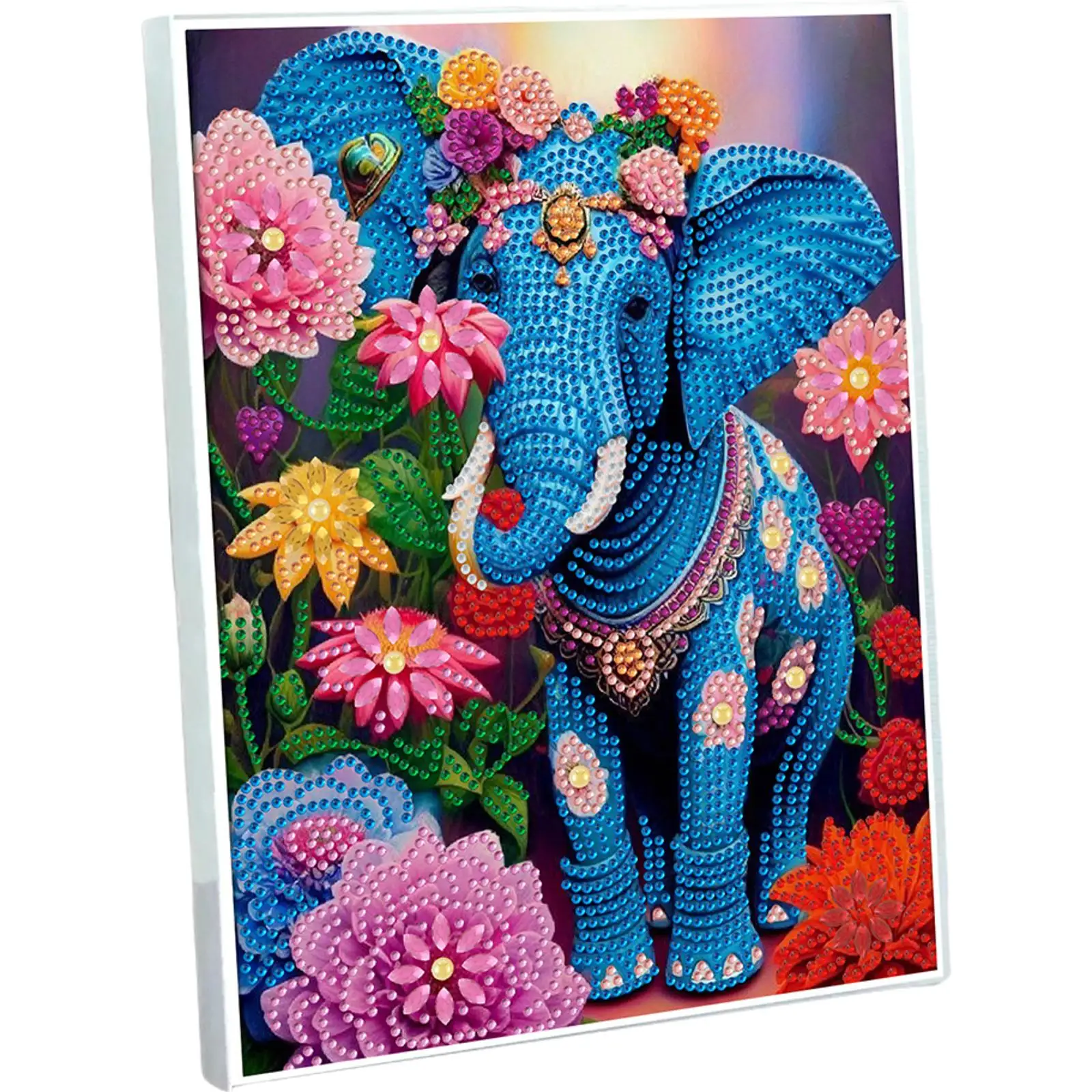 

50-Page A5 Size Diamond Painting Diary Book 5D DIY Diamond Art Painting Notebook Kit for DIY Gifts and Festive Occasions