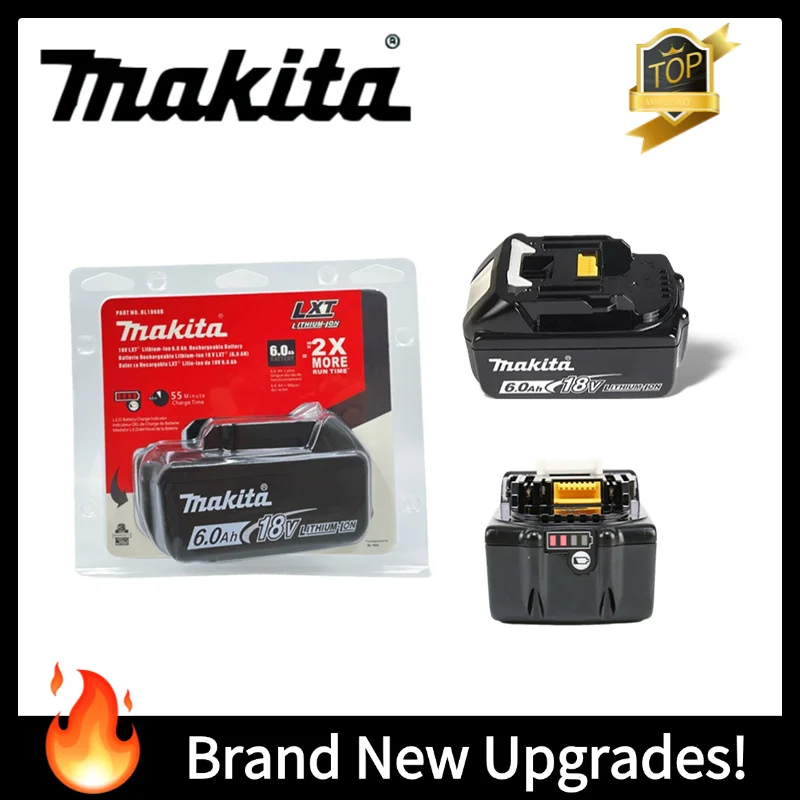 

Lifetime value makita 18v battery, batterie makita 18v, 6Ah durable investment, compatible with Makita planers, and reliable.