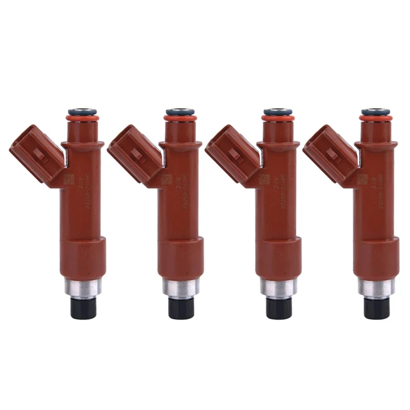 4PCS Fuel Injector for TOYOTA YARIS NCP90 NCP92 2NZFE 1.3L L4 23250-21060 23209-21060 Car Nozzle Injection