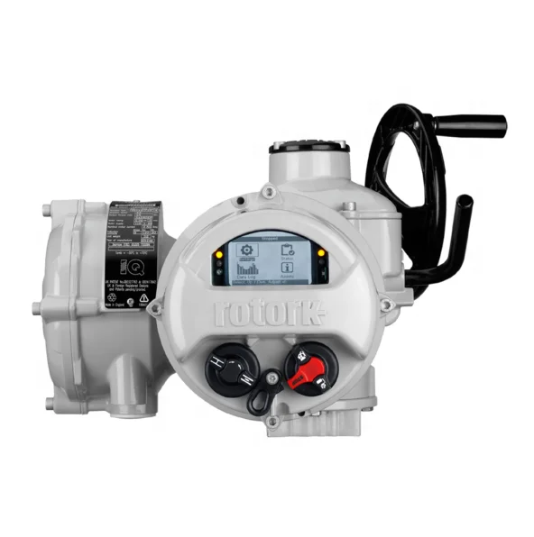 New Rotork Electric Valve Actuators IQ Range IQ10 IQ20 IQ35 IQ40  full configuration, status and monitoring user