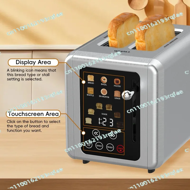 

Professional 2 Slices Mini Toast Breakfast Oven Electric Home Kitchen Appliances Toaster