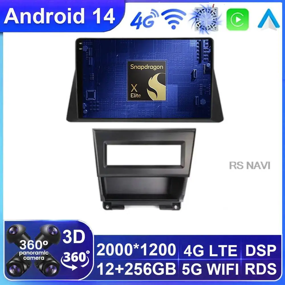 

Android 14 Car Rodio for Honda Accord 8 2008 2009 2010 Carplay Auto MultimediaVideo Player Navigation Head Unit WIFI+4G GPS BT