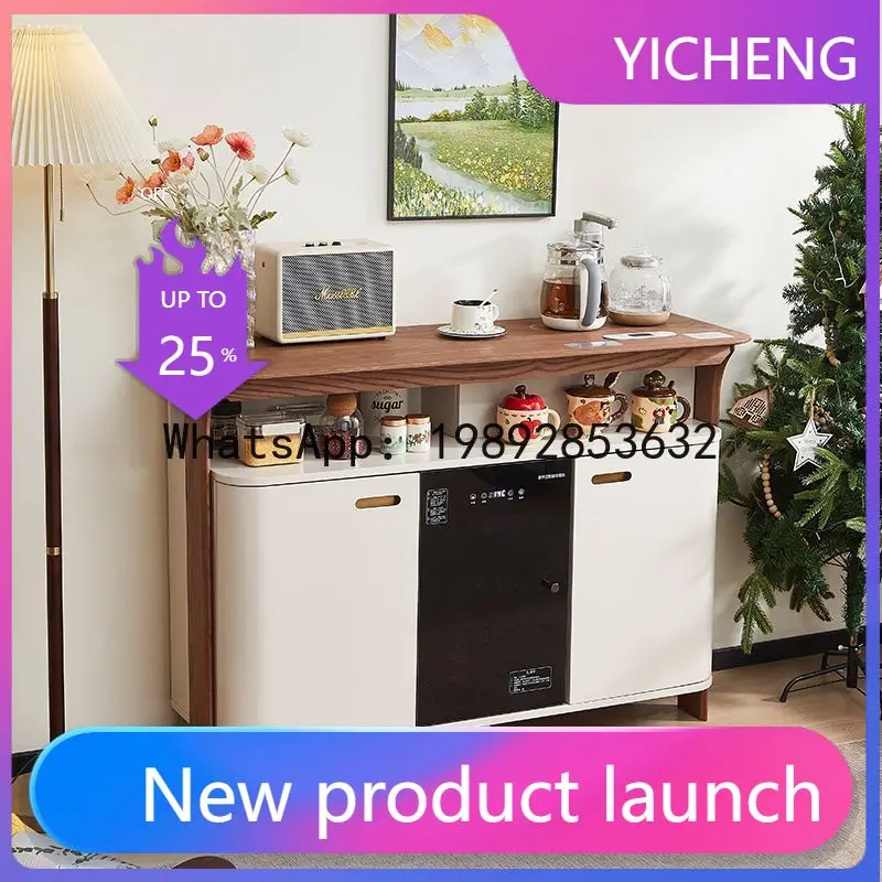 LYY Home Automatic Sideboard Multi-Functional Water Dispenser Intelligent Voice Tea Bar Machine Integrated Cabinet