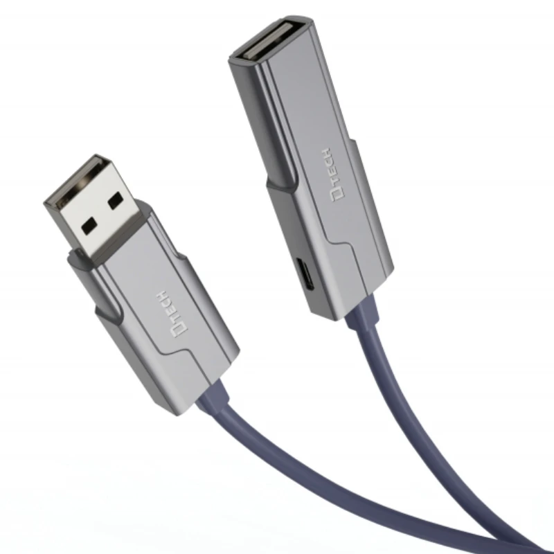 DTECH DT-2316 ذكر إلى أنثى كابل الألياف الضوئية USB3.0 AM إلى USB AF نقل البيانات تمديد كابل 5 متر 15 متر 50 متر