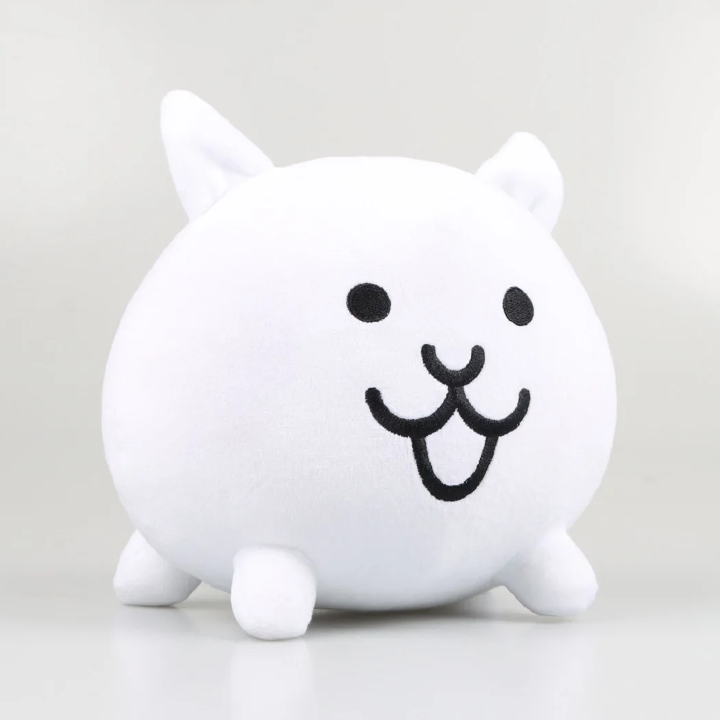 Nyanko dos desenhos animados grande guerra boneca de pelúcia anime animal batalha gatos pelúcia brinquedos para crianças presentes de aniversário de natal