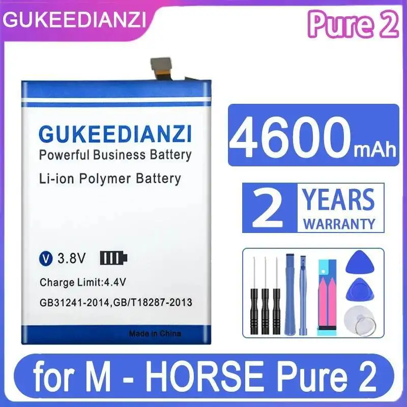 

Mobile Phone Battery Long Lasting High-Capacity 4600Mah For M-Horse Pure 2