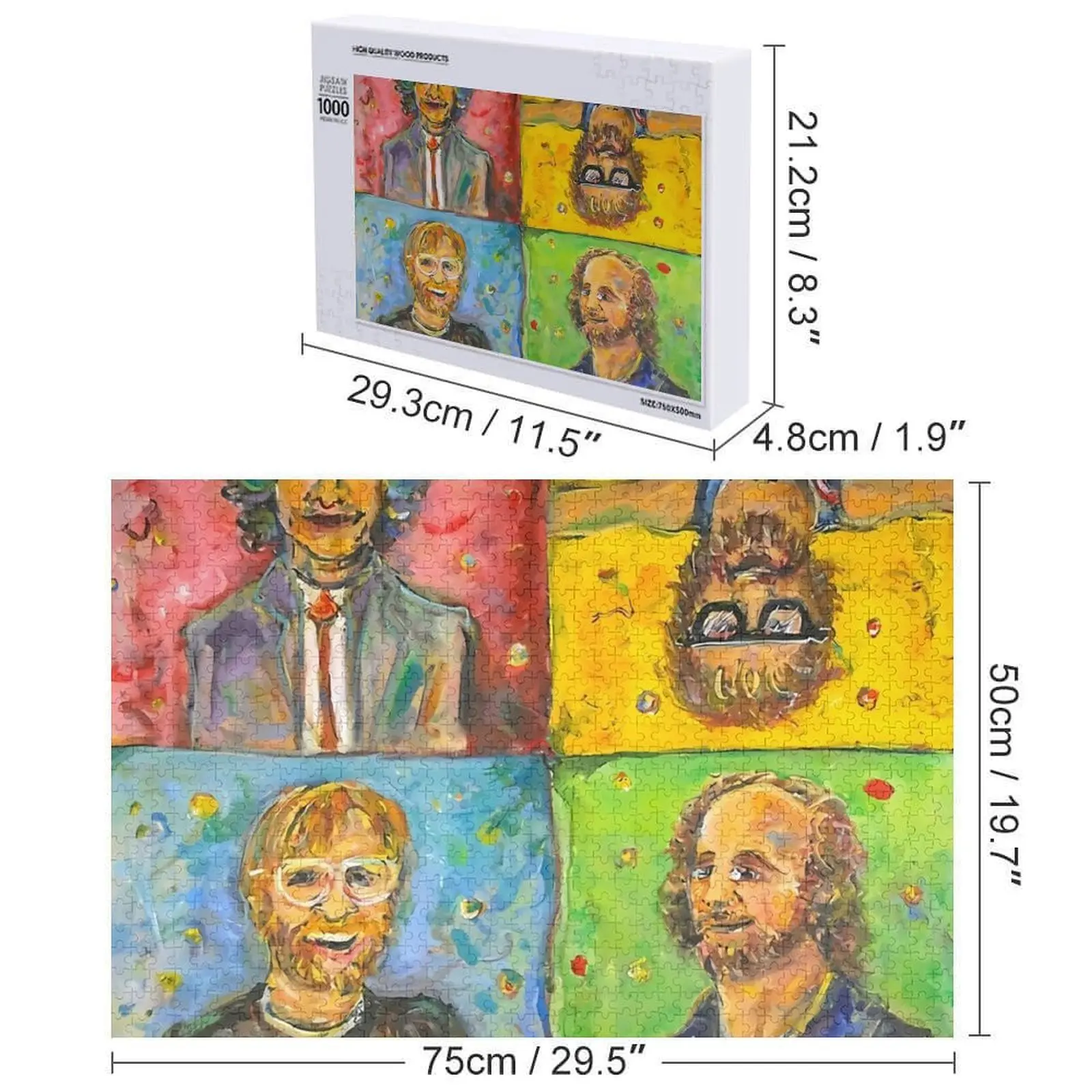 نحن عائلة فيش - أحجية الصور المقطوعة، هدايا مخصصة للأطفال، لعبة ألغاز الأطفال للبالغين #6