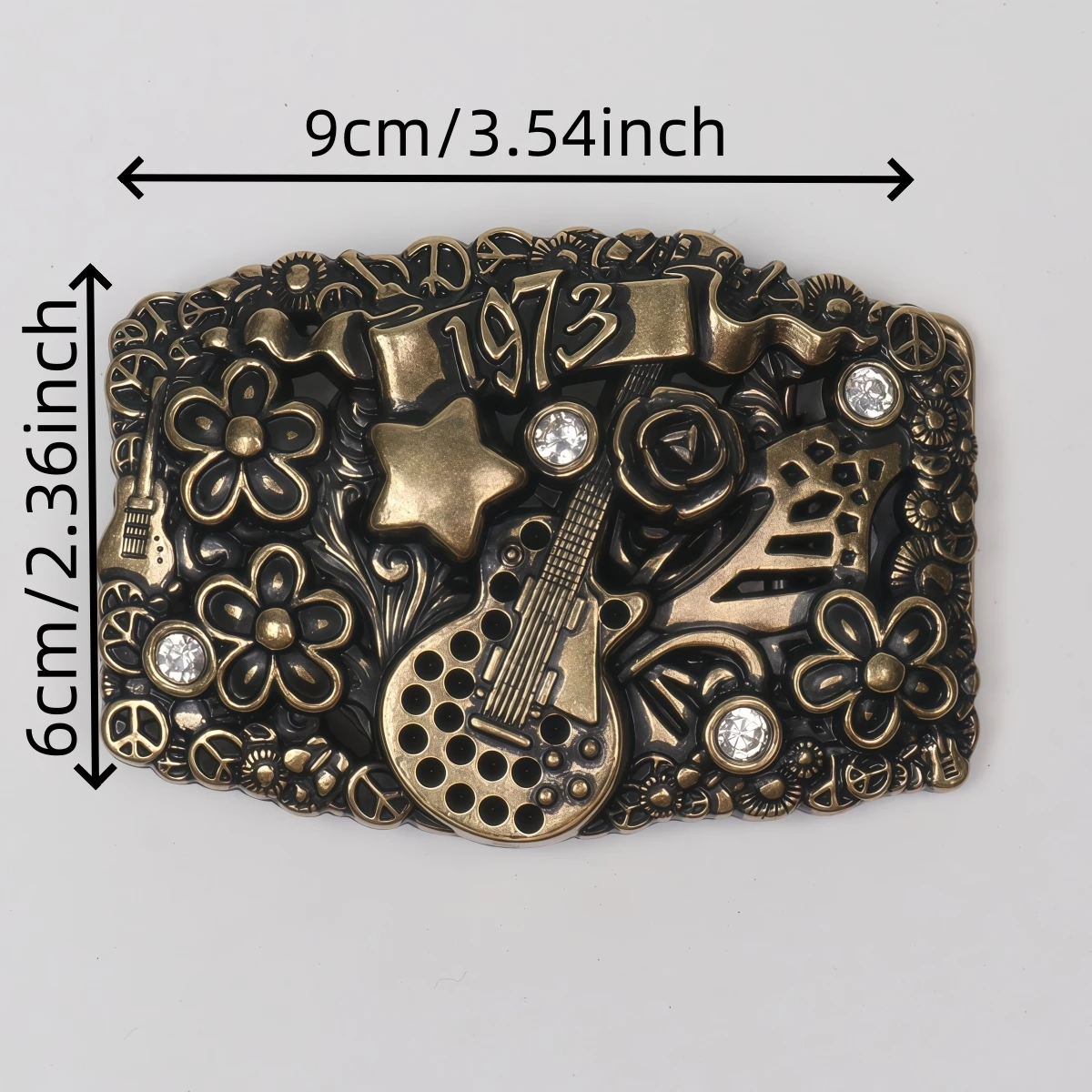 1 Belt Buckle - Western Style Metal Buckle - Men's Unique Belt Buckle