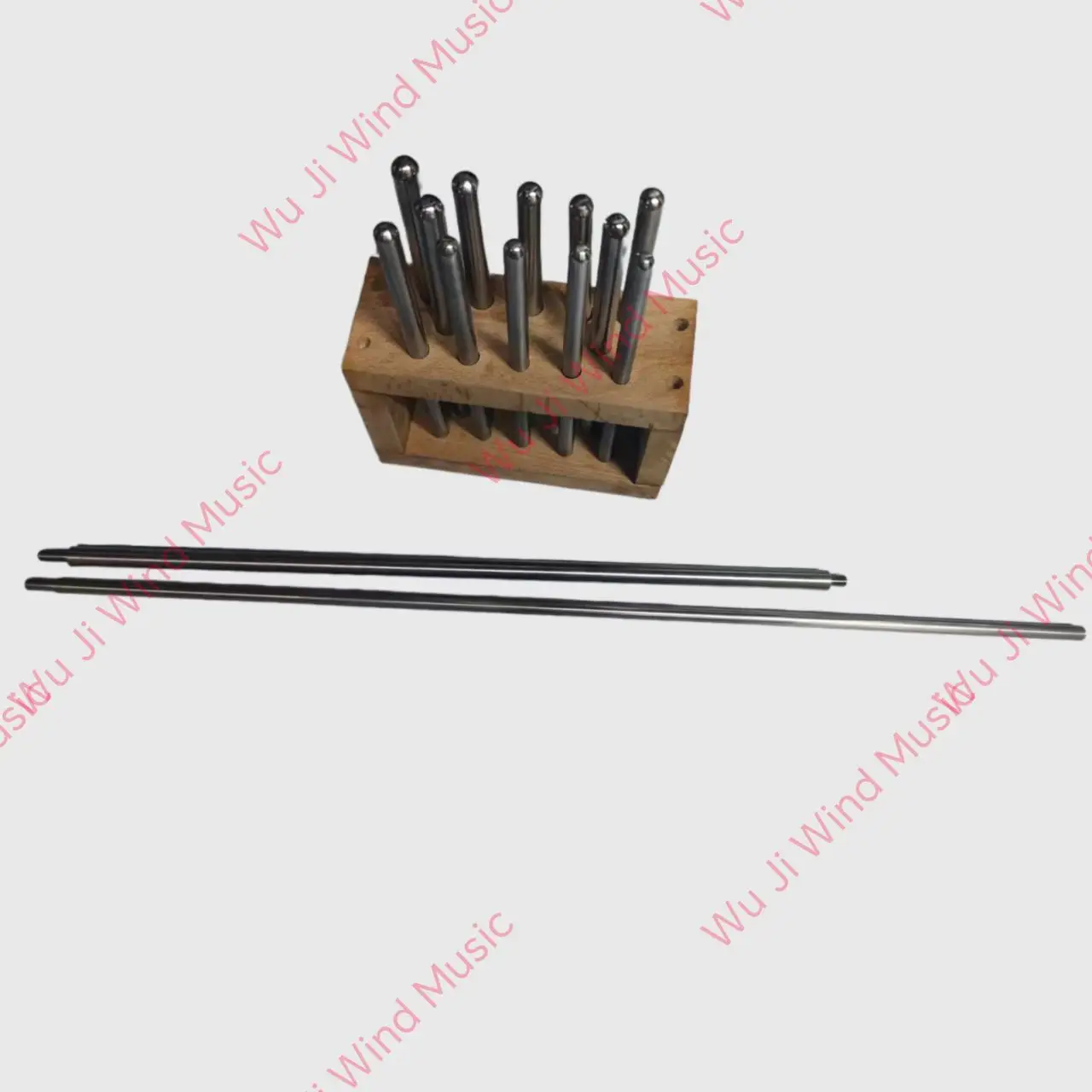 Long horn maintenance tool, long horn pulling tube core gold set (twelve core gold and two long rods)