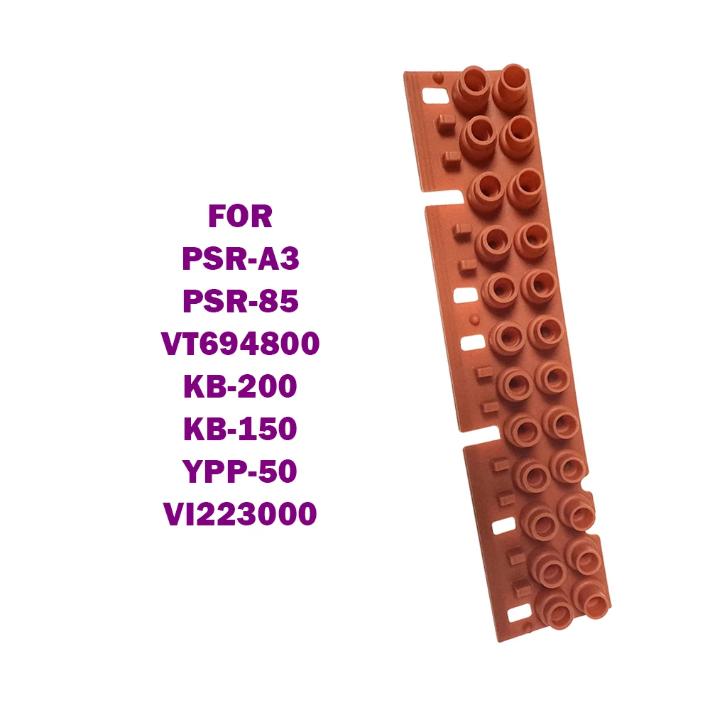 FOR YAMAHA PSR-A3 PSR-85 VT694800 KB-200 KB-150 YPP-50 VI223000 Conductive Rubber Adhesive Keyboard Mats Rubber Mat