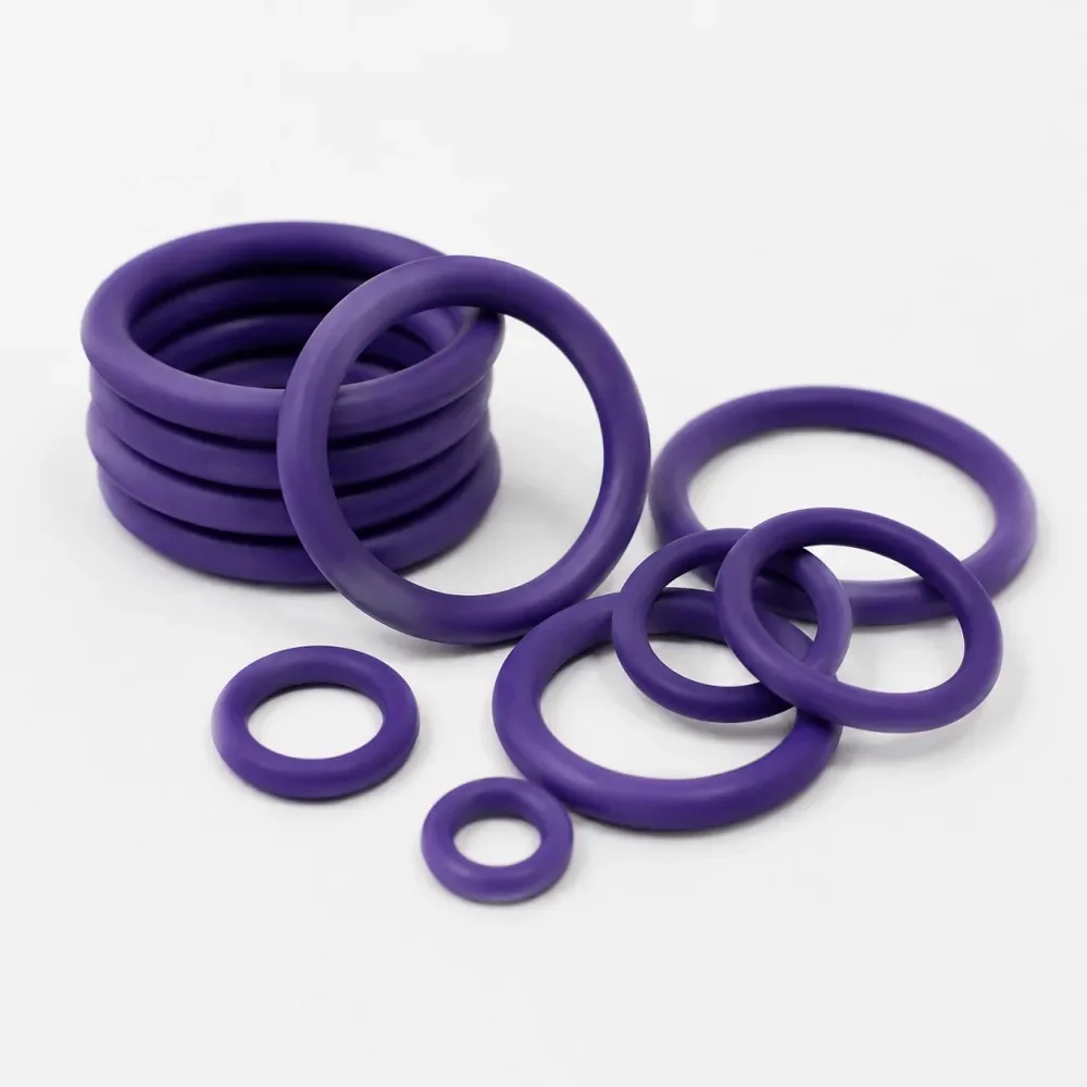 270Pcs Purple NBR Rubber Seal O-Ring Set  CS1.78-3.53mm OD5.29~17.17mm Oil Heat Resistant Nitrile Gaskets for Mechanical Hydraul