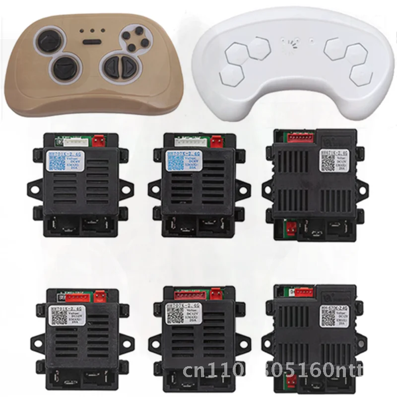 HH-619Y جهاز استقبال للتحكم عن بعد HH-670K 2.4G لوحة دائرة تحكم للمركبات الكهربائية للأطفال - مادة بلاستيكية