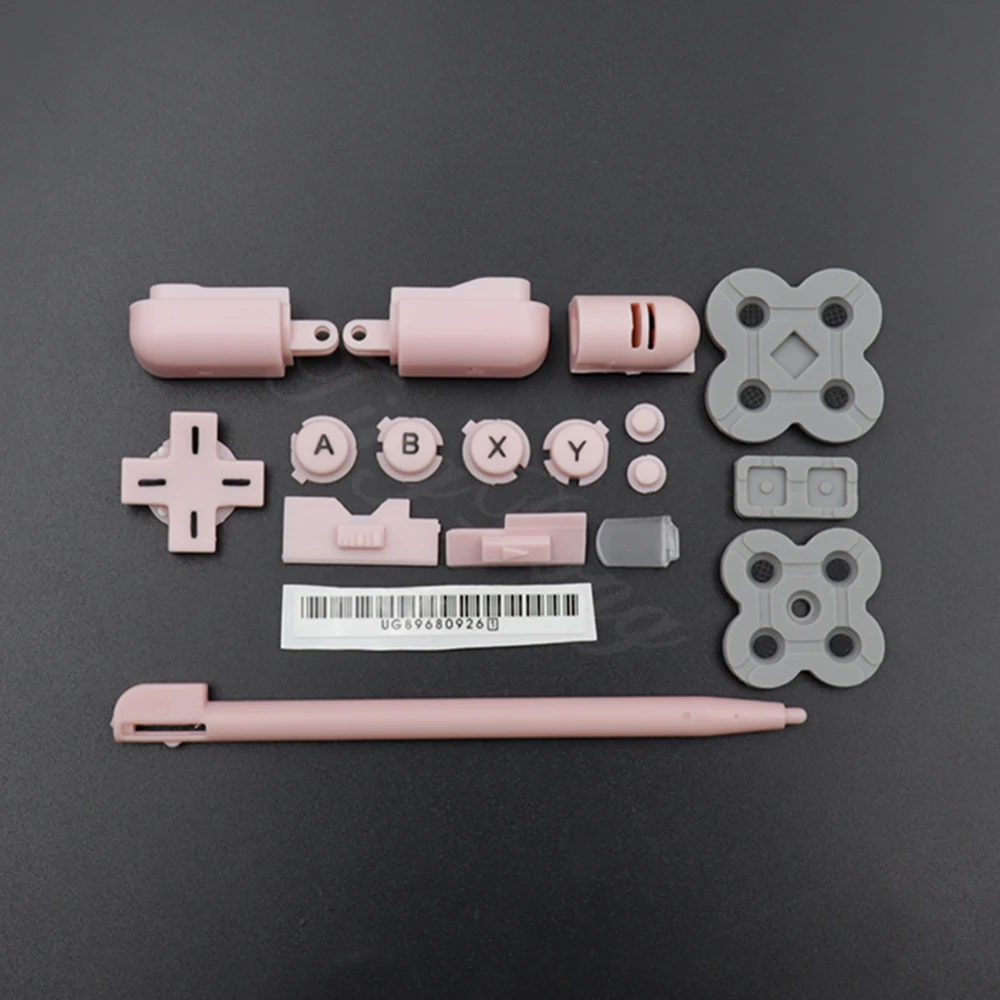 1Set For NDSL Replacement ABXY L R D-Pad Cross Button Conductive Rubber Pad Stylus Pen For DS Lite Game Console view 6