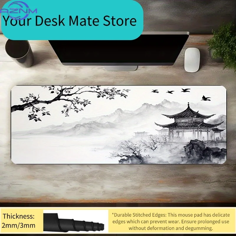 MTG Pro Game Mouse Pad with Phases & Zones Tracker - Non-Slip Rubber Base, Washable Cloth Surface for Magic: The Gathering