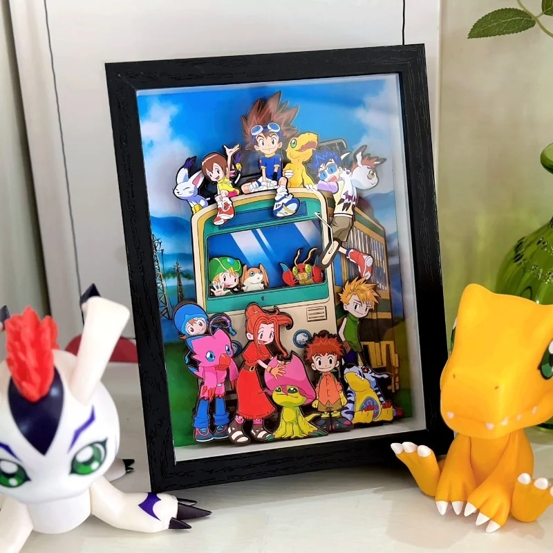 ポケモンの家族の肖像画3d画像古典的なキャラクターの装飾ピカチュウカリザード装飾おもちゃの贈り物